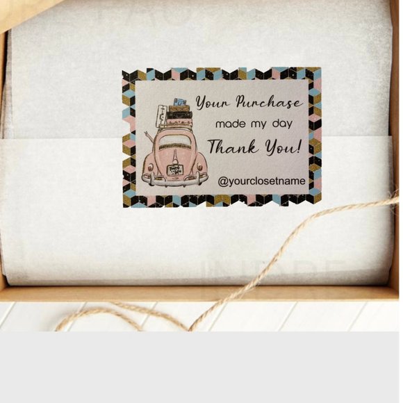 100 Poshmark Business Thank You Cards - Picture 7 of 9